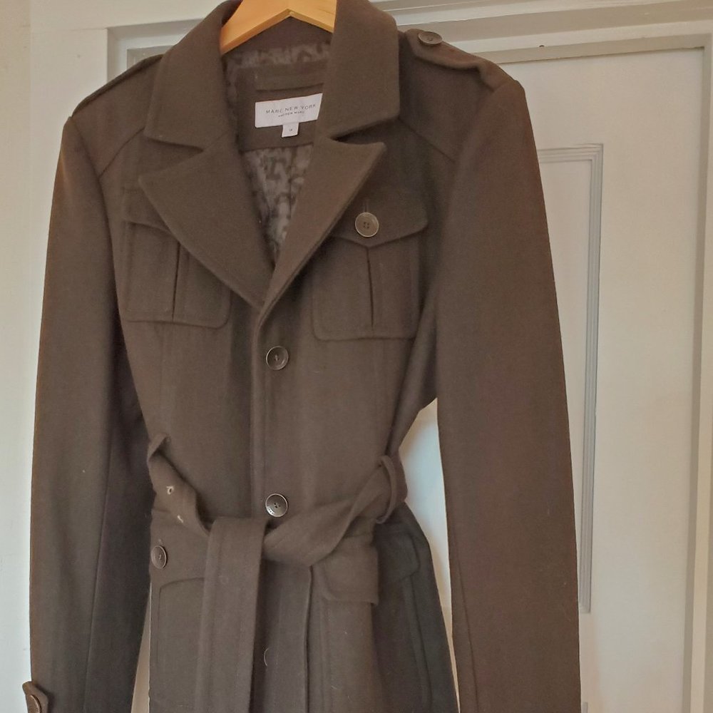 Wool lined trench coat by MARC NEW YORK